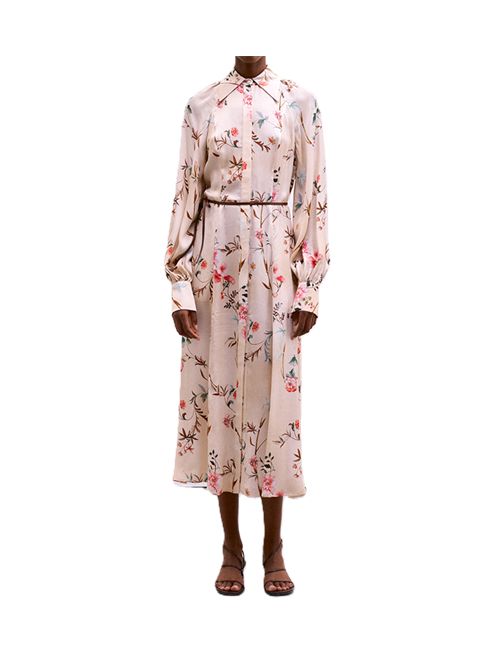 Crida Milano Windsor Abito midi in viscosa stampata Crida Milano | WINDSORCREAM FLOWER